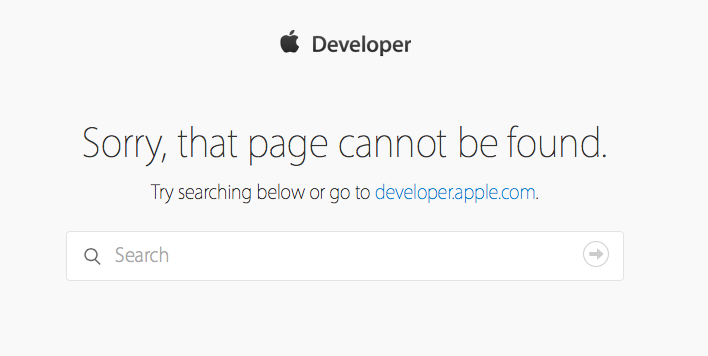 Apple man page error message