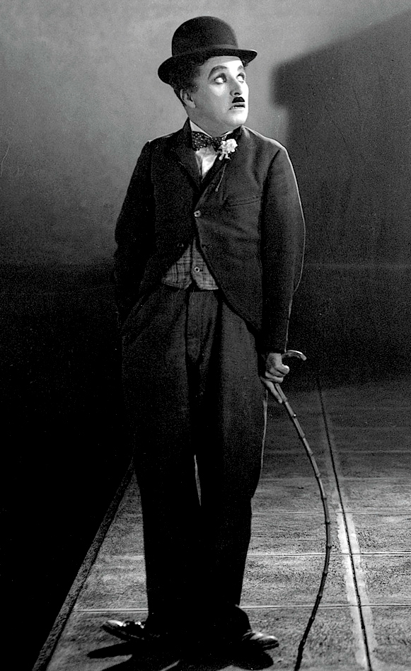 Charlie Chaplin and cane