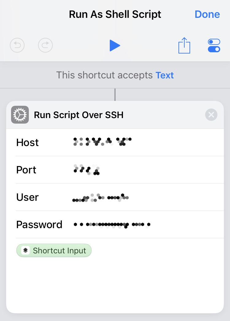 Run As Shell Script shortcut