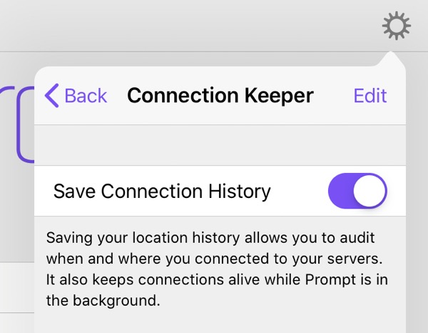 Connection Keeper