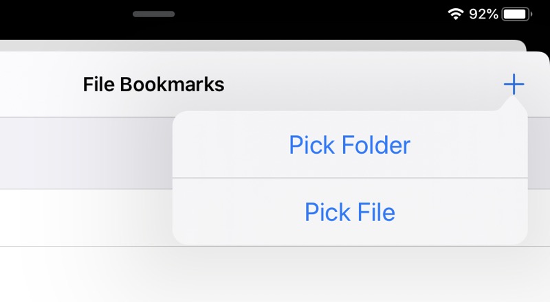 Add Scriptable bookmark