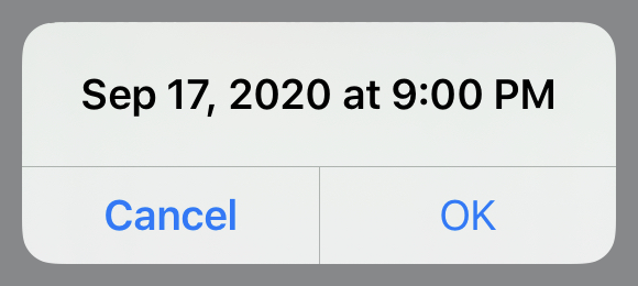 Incorrect date with correct time