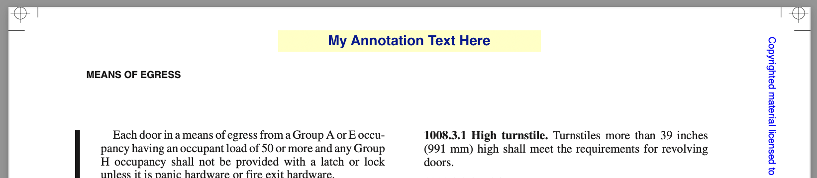 PDF after annotation