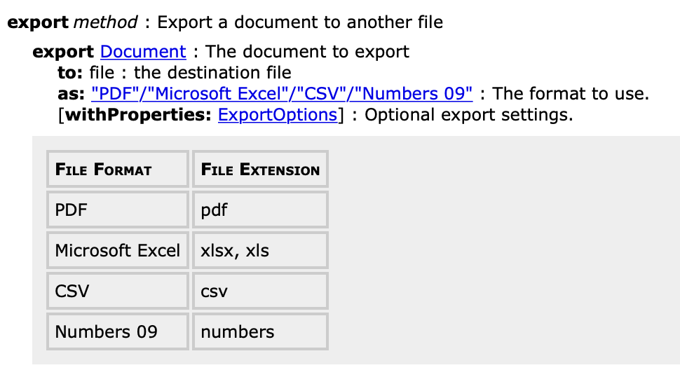 Numbers export in JavaScript