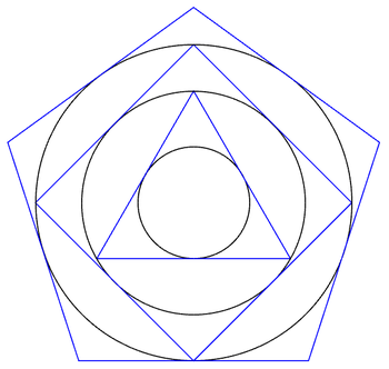 Circumscribed polygon construction 5