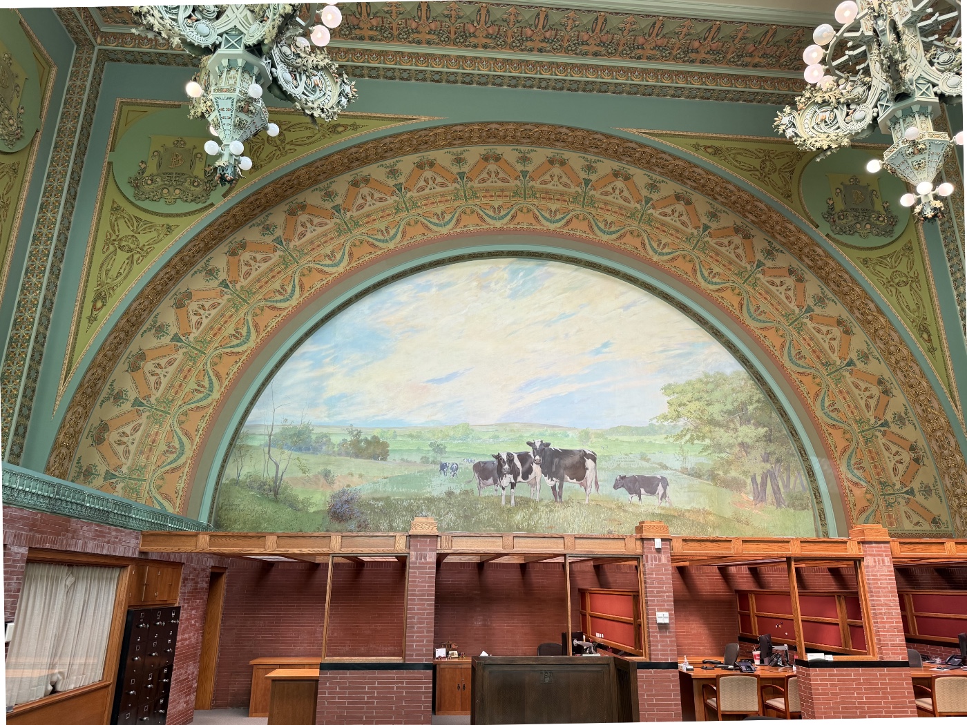 Interior mural
