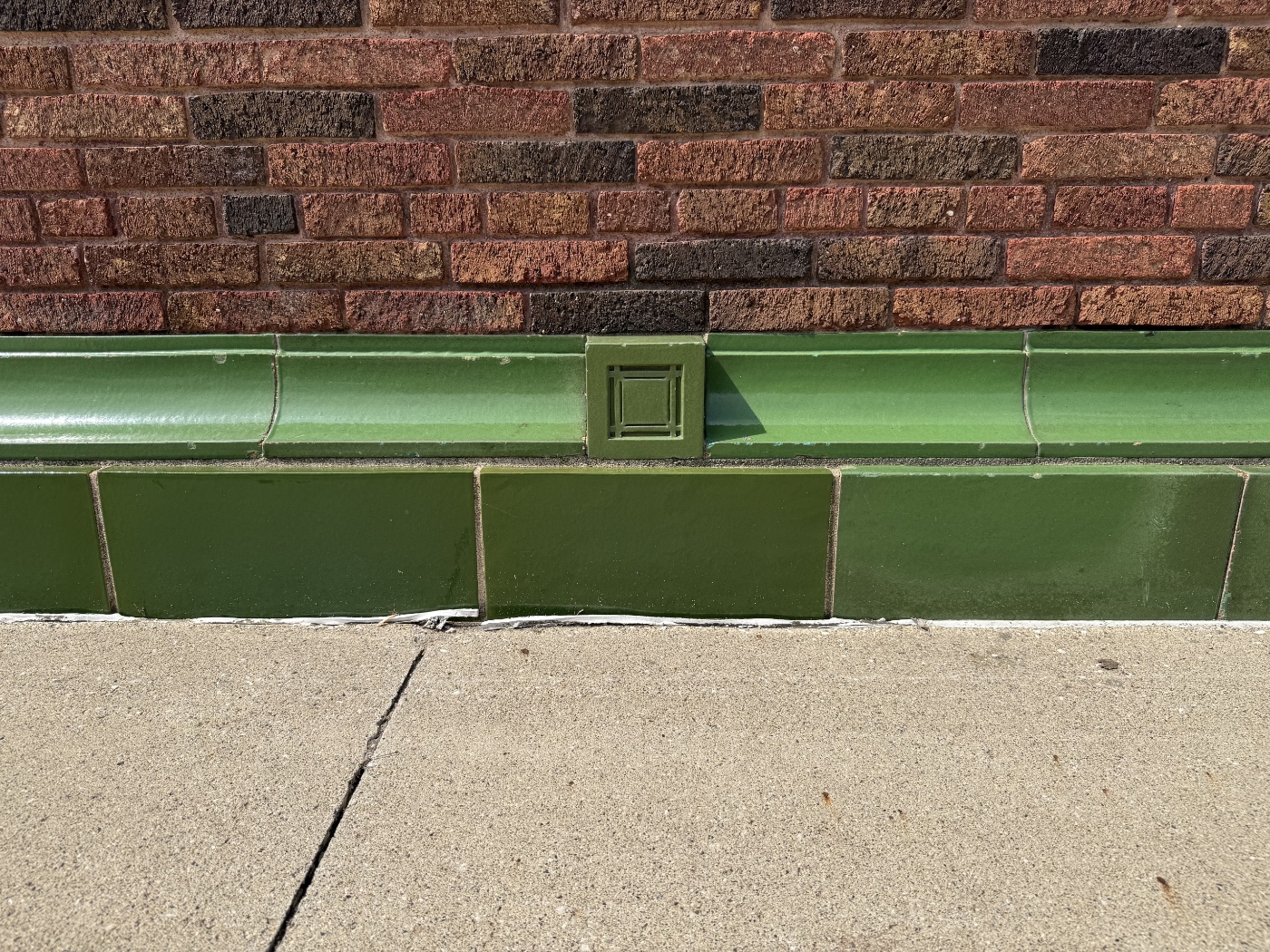 Bottom of wall