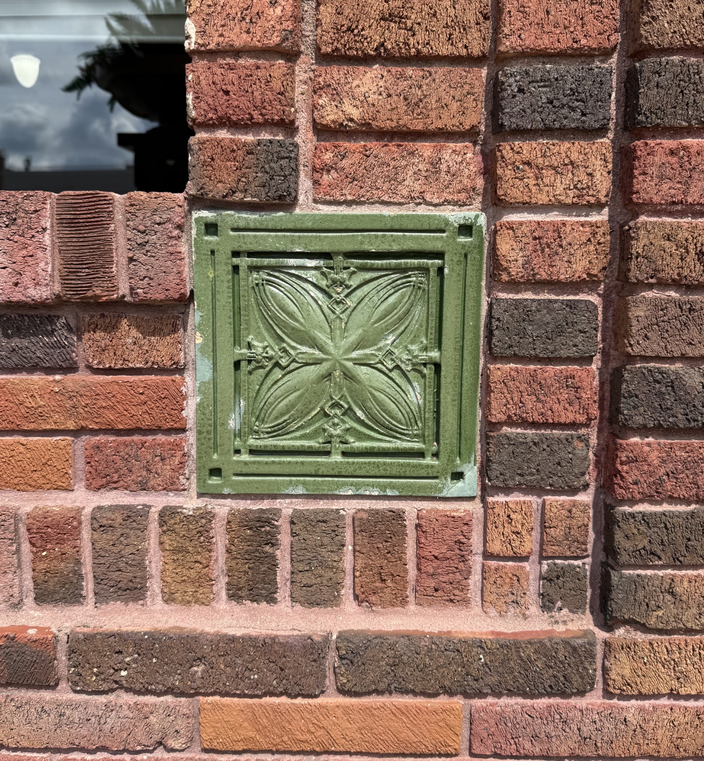 Entranceway terracotta piece