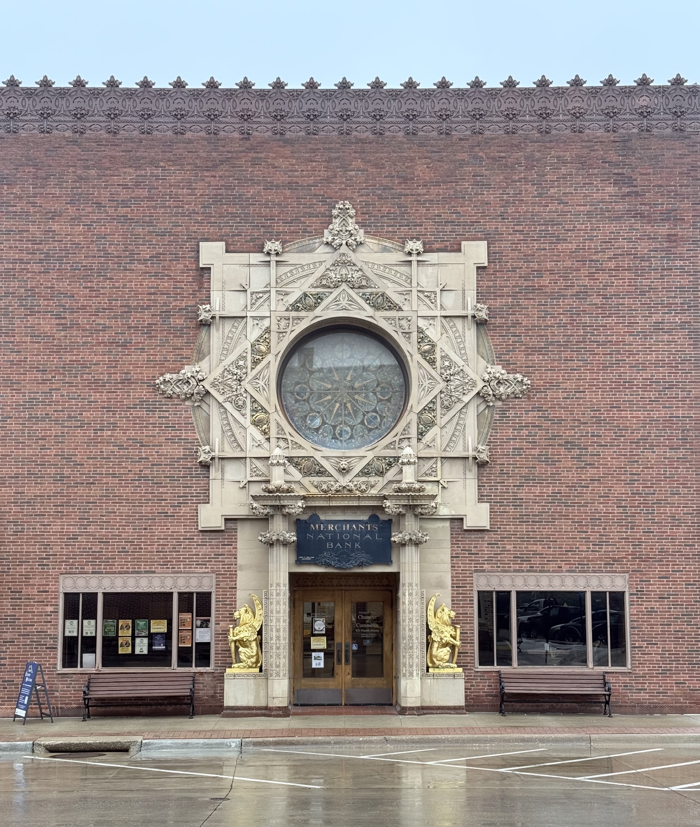 Front facade