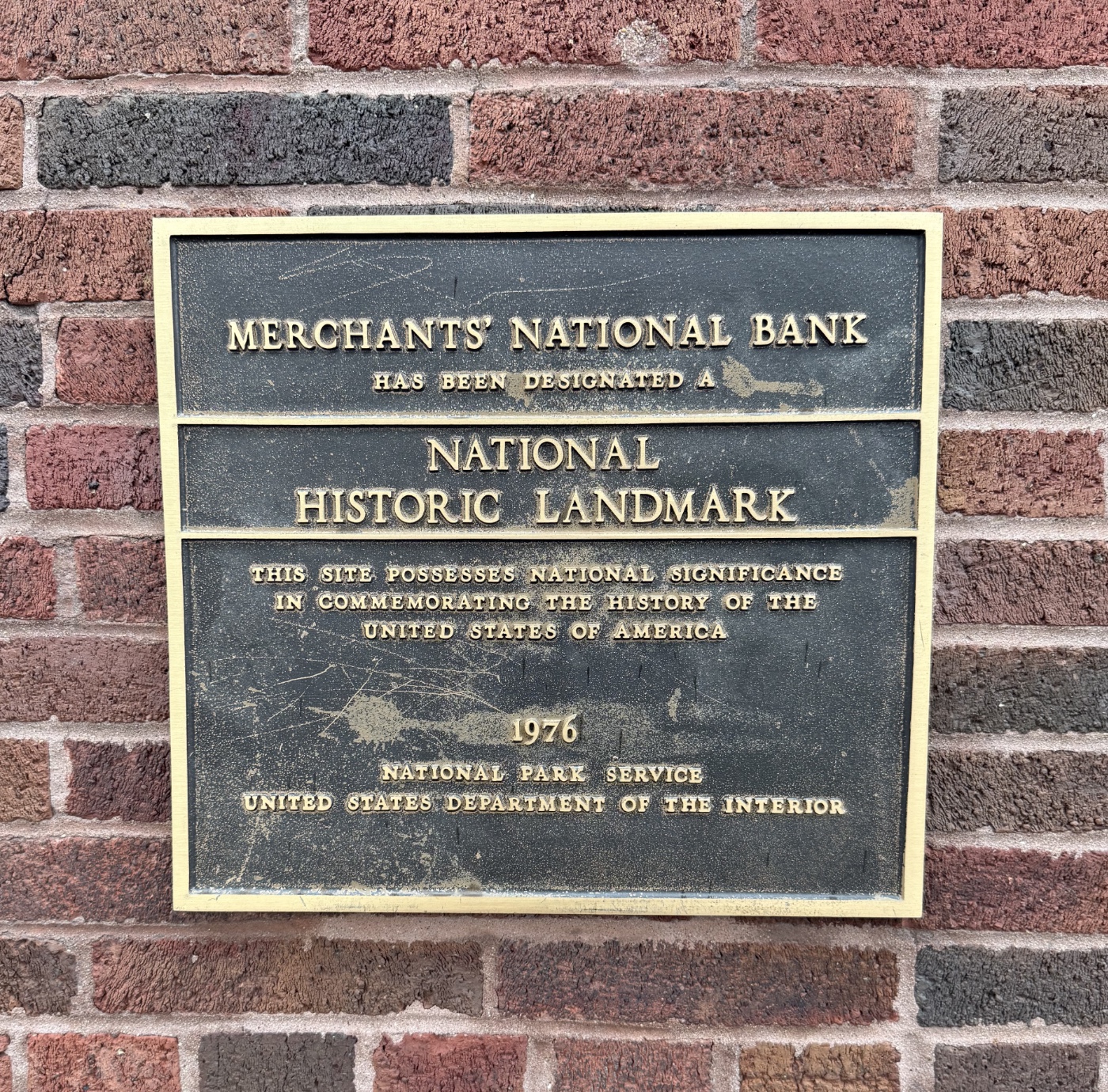 Historic plaque