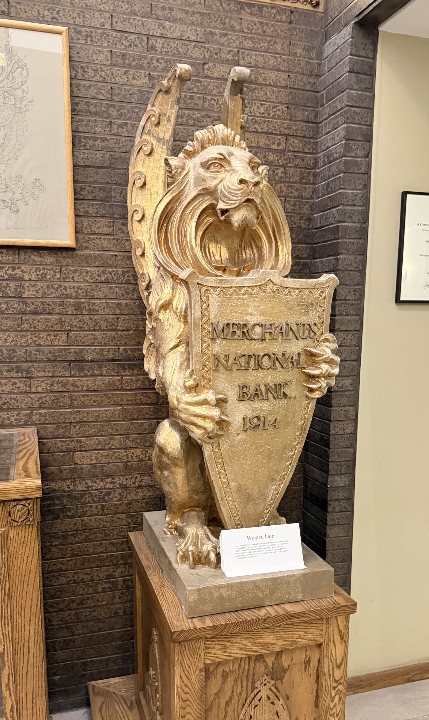 Preserved lion