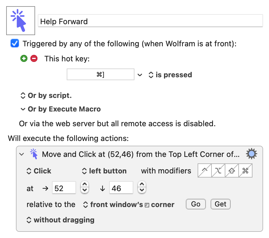 KM Help Forward