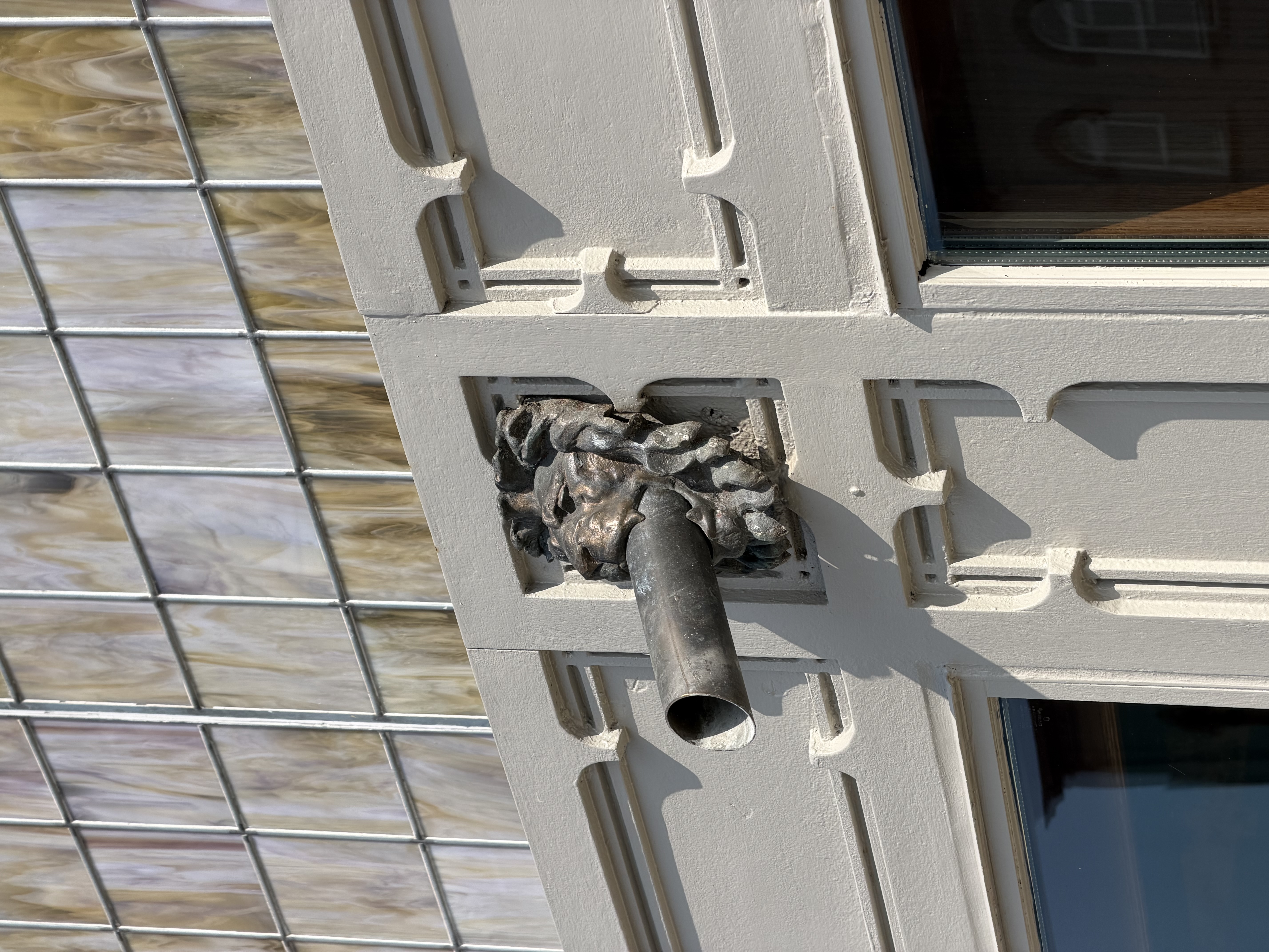 Lion head drain