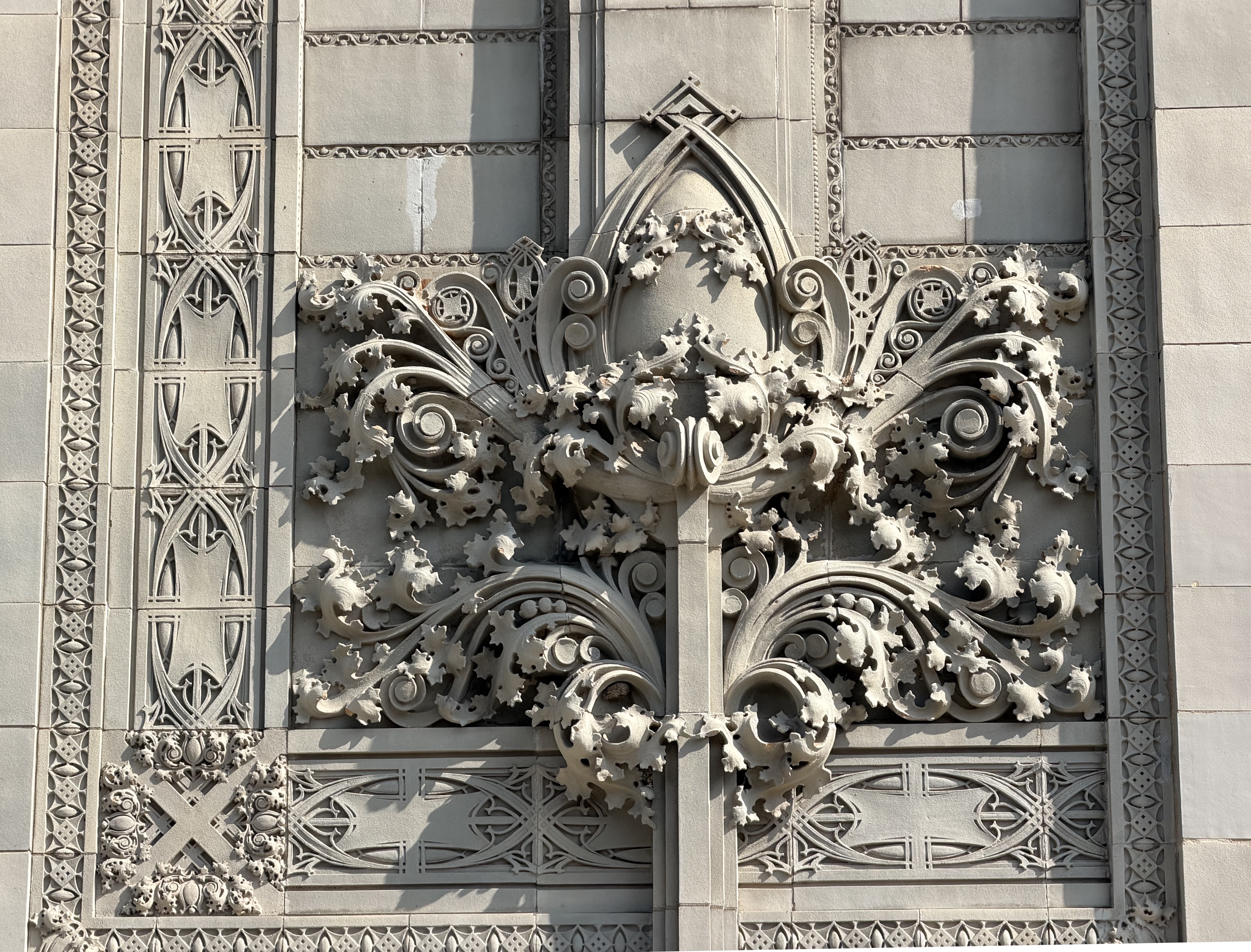 Southwest lower detail
