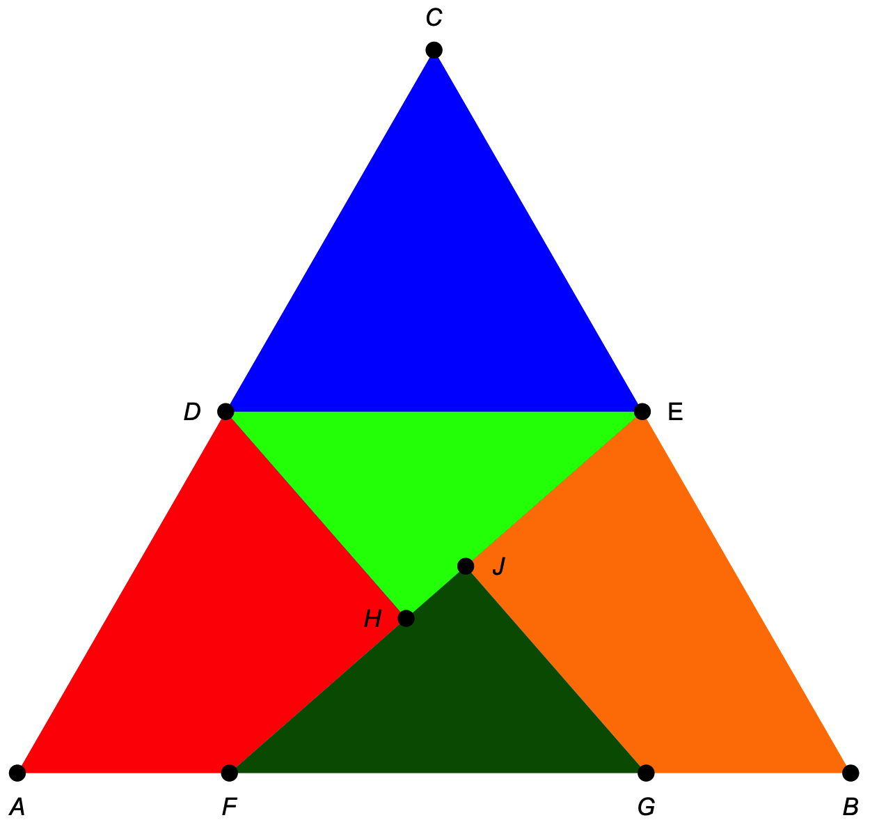 Second green triangle